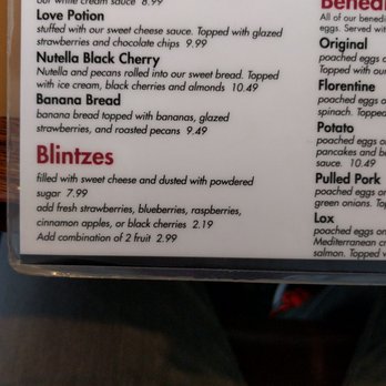 Elly's Pancake House - Menu 11/19 - Breakfast & Brunch Near Me - Glenview, Illinois