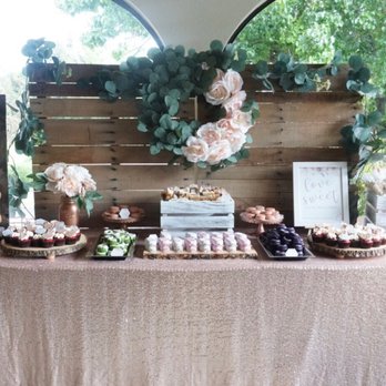 Whimsy Made - Beautiful dessert bar to match our rose gold theme - Desserts Near Me
