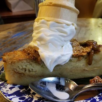 Cane - No dessert menu & this presentation was a bit off, but it was delicious - Goat Milk Ice Cream (think Vanilla) & Bread Pudding 12.18.19 - Trinidadian Near Me - Washington, DC, District of Columbia Cane - No dessert menu & this presentation was a bit off, but it was delicious - Goat Milk Ice Cream (think Vanilla) & Bread Pudding 12.18.19 - Trinidadian Near Me - Washington, DC, District of Columbia