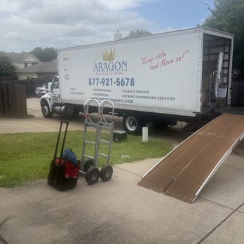 Aragon Movers - My movers are pretty efficient! - Movers Near Me - Coppell, Texas