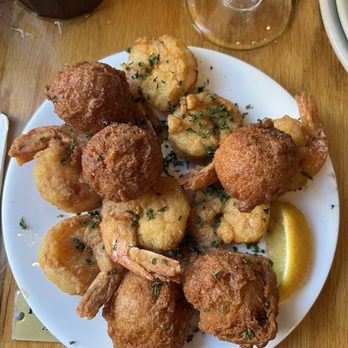 Hyman's Seafood - Fried Shrimp and Pups - Seafood Near Me - Charleston, South Carolina