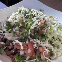 Cancun Mexican Grill - Lyon Bowl with steak. Very tasty and a nice presentation.