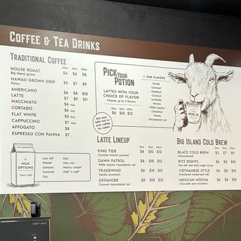Mauna Lani Coffee Company - Menu - Coffee & Tea Near Me - Kamuela, Hawaii Mauna Lani Coffee Company - Menu - Coffee & Tea Near Me - Kamuela, Hawaii