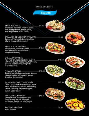 Menu photo 2 Corrientes 348 Tarzana, CA
