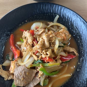 Thai Thai Restaurant - Padd Cha, comes with all meat "delicious" - Thai Near Me - Killeen, Texas Thai Thai Restaurant - Padd Cha, comes with all meat "delicious" - Thai Near Me - Killeen, Texas