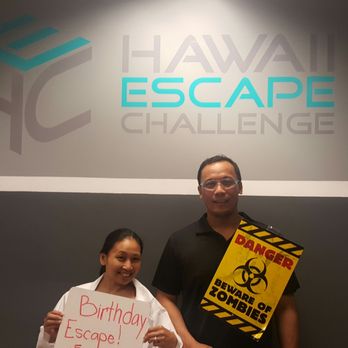 Hawaii Escape Challenge - And of course the dynamic duo escapes again! - Escape Games Near Me - Aiea, Hawaii Hawaii Escape Challenge - And of course the dynamic duo escapes again! - Escape Games Near Me - Aiea, Hawaii