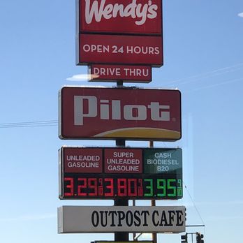 Pilot Travel Center - Nice sign - Gas Stations Near Me - Oak Hills, California