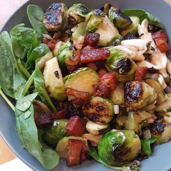 Dime Store - Seared Brussel Sprout Salad - Breakfast & Brunch Near Me - Detroit, Michigan