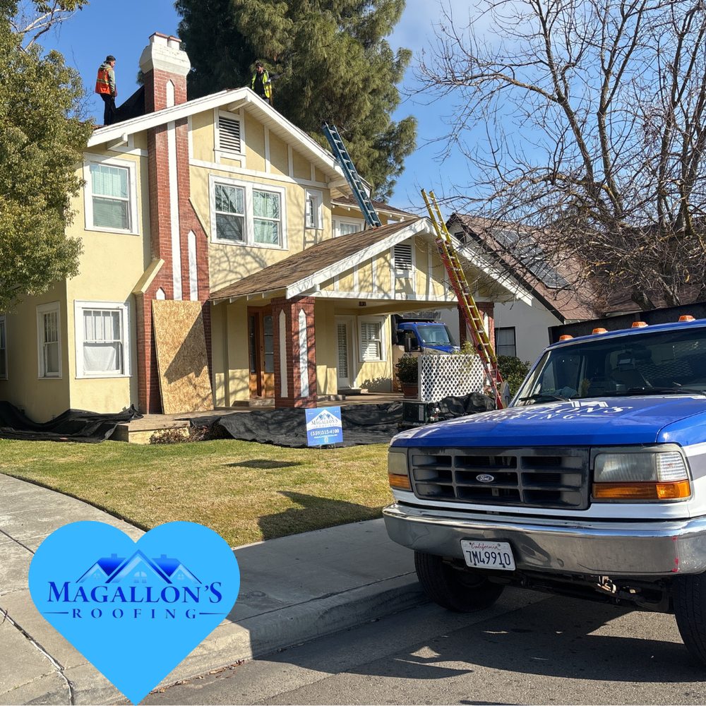Slide of Magallon's Roofing