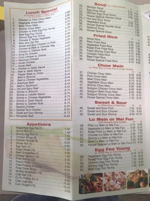 Menu photo 3 China Buffet Perryton, TX