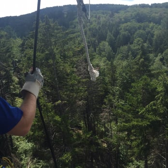 Bretton Woods Canopy Tour - Not for the faint hearted. - Tours Near Me - Bretton Woods, New Hampshire
