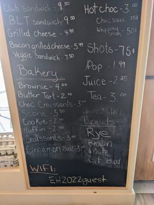 Menu photo 1 Engine House Cafe Killaloe, ON