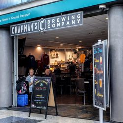 Chapman’s Brewing Company - Entry to Chapman's FWA from Airport