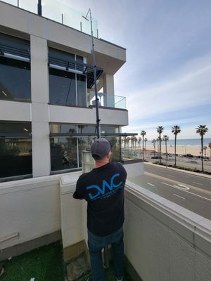 Commercial Window Cleaning - Experience the magic of professional commercial window cleaning. Our skilled team uses advanced techniques to remove dirt and grime, letting natural light fill your space. We work safely and efficiently on buildings of all sizes. Elevate your workspace with spotless windows that create a clear, inviting atmosphere.