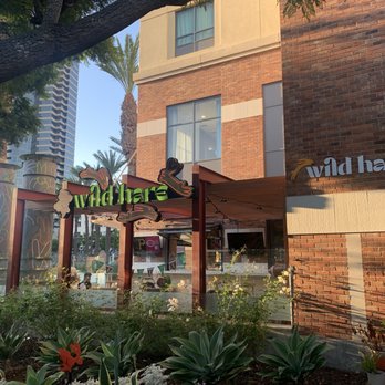 Wild Hare Bar Garden  - Exterior of restaurant facing the SD convention center. - Lounges Near Me - San Diego, California