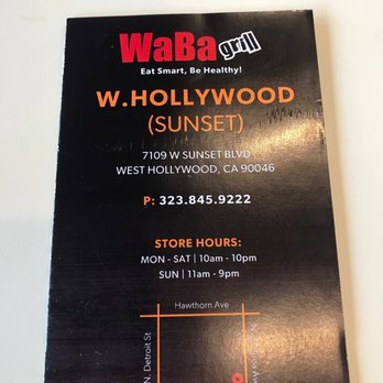 WaBa Grill - Menu - Fast Food Near Me - Los Angeles, California WaBa Grill - Menu - Fast Food Near Me - Los Angeles, California