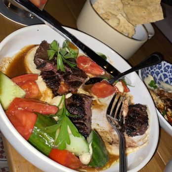 Aba - Shawarma Spiced Skirt Steak* - Mediterranean Near Me - Austin, Texas Aba - Shawarma Spiced Skirt Steak* - Mediterranean Near Me - Austin, Texas