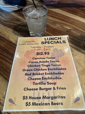 Menu photo 5 Ofrenda Cave Creek, AZ