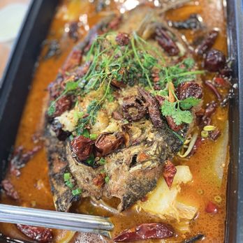 Qiwei Kitchen - fried fish pot - Chinese Near Me - Rowland Heights, California