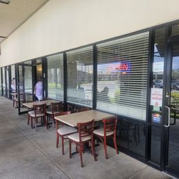 Exterior outside entrance of The Cafe Restaurant - Cape Coral, Florida Exterior outside entrance of The Cafe Restaurant - Cape Coral, Florida