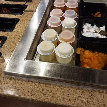 Pizza Ranch - All the salad dressings - Pizza Near Me - Andover, Minnesota Pizza Ranch - All the salad dressings - Pizza Near Me - Andover, Minnesota
