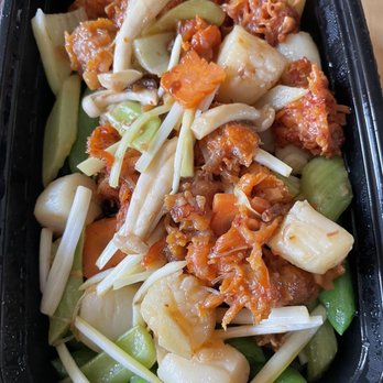 HL Peninsula Restaurant - Sauté red clams and scallops in XO sauce - Dim Sum Near Me - Milpitas, California
