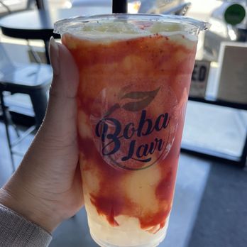 Boba Lair - Spicy Mango Slush- Yum! - Ice Cream & Frozen Yogurt Near Me - La Puente, California