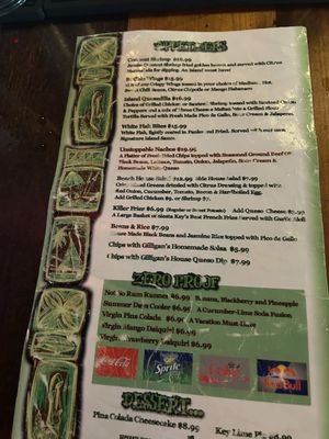 Menu photo 1 Gilligan's Island Bar & Grill Siesta Key, FL