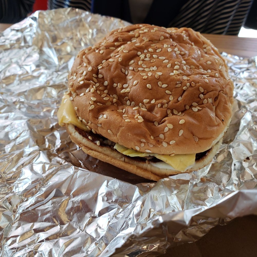 Five Guys - Small Cheeseburger - Burgers Near Me - Newport News, Virginia