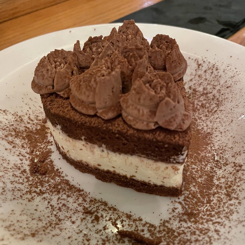 Sushi Lab Rooftop - Chocolate brownie chiffon cake - Japanese Near Me - New York, New York