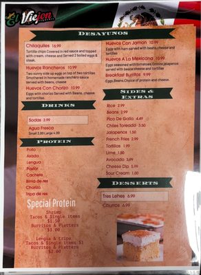 Menu photo 2 Taqueria El Viejon Norfolk, VA Menu photo 2 Taqueria El Viejon Norfolk, VA