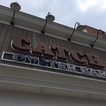 Catch Oyster Bar - Catch Oyster...sign? - Seafood Near Me - Patchogue, New York