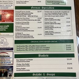 Menu October 2023