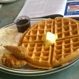 Waffles and Eggs