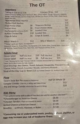 Menu photo 4 The Onancock Taphouse Onancock, VA