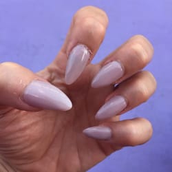 Tina's Nail Salon - Gel color, index finger a bit sloppy but the rest not bad.
