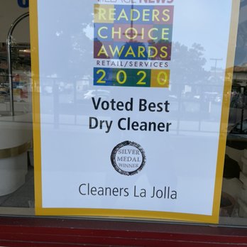 Cleaners La Jolla - Thank you for your vote!! - Sewing & Alterations Near Me - La Jolla, California