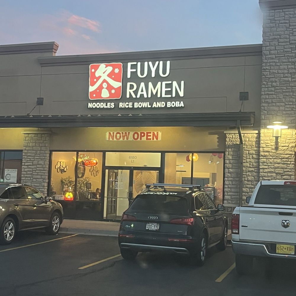Fuyu Ramen - What it looks like from the parking lot - Ramen Near Me - Aurora, Colorado