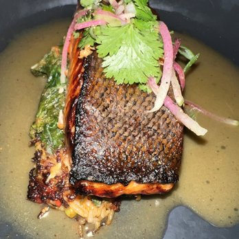 ATX Cocina - Big glory bey salmon - Mexican Near Me - Austin, Texas