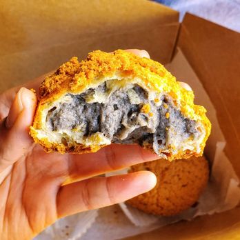 CA Bakehouse - black sesame choux (IG: @eatingsfrom) - Bakeries Near Me - San Jose, California CA Bakehouse - black sesame choux (IG: @eatingsfrom) - Bakeries Near Me - San Jose, California