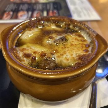 Gator's Dockside Spring Hill - Delicious bowl of French onion soup - Sports Bars Near Me - Spring Hill, Florida Gator's Dockside Spring Hill - Delicious bowl of French onion soup - Sports Bars Near Me - Spring Hill, Florida