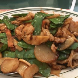 Chicken with snow peas Chicken with snow peas