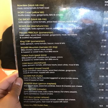 The Rolling Tomato - White pizza menu - Food Trucks Near Me - Groton, Connecticut