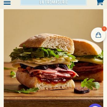 La Fromagerie - Le Toulouse sandwich (as marketed) - Salad Near Me - San Francisco, California