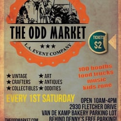 The Odd Market starting this Saturday