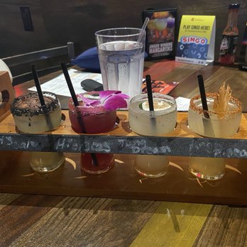 Nacho Daddy - Margarita flight- DELICIOUS - Mexican Near Me - Nashville, Tennessee