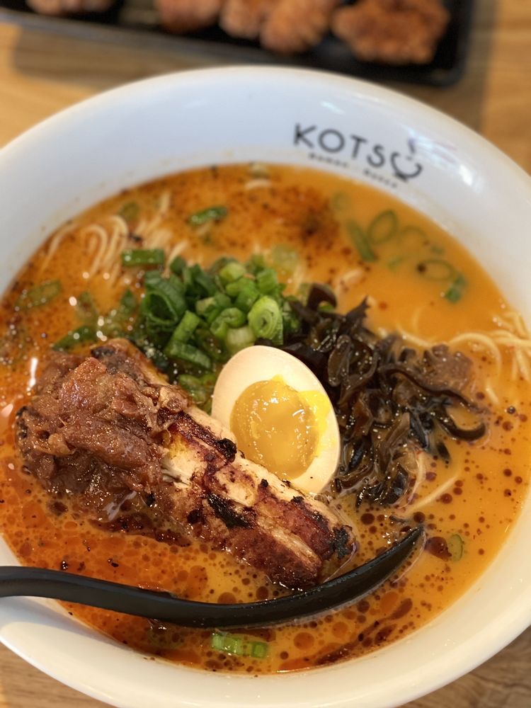 Food from Kotsu Ramen & Gyoza