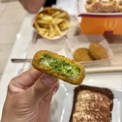 McDonald's - Spinach & Parmigiano Croquettes.