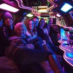 American Limousine and Motorcoach - INSIDE THE DISCO LIMOUSINE