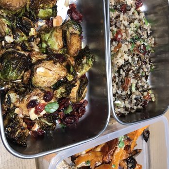 Erewhon - Wild rice cranberry, Brussels sprouts, butternut squash with tahini all vegan - Grocery Near Me - Santa Monica, California Erewhon - Wild rice cranberry, Brussels sprouts, butternut squash with tahini all vegan - Grocery Near Me - Santa Monica, California